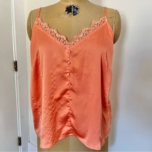2/$20 Adore Me Lace Trimmed V-Neck Camisole with Adjustable Straps
